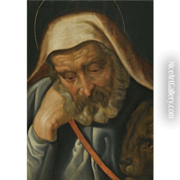 Saint Jerome Oil Painting - Frans Floris the Elder