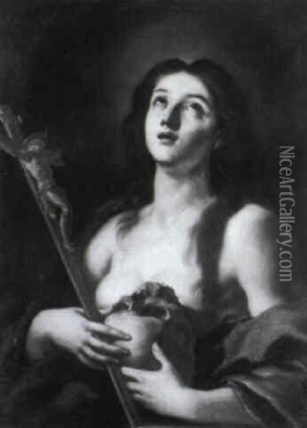 Maddalena Oil Painting - Pietro Bardellino