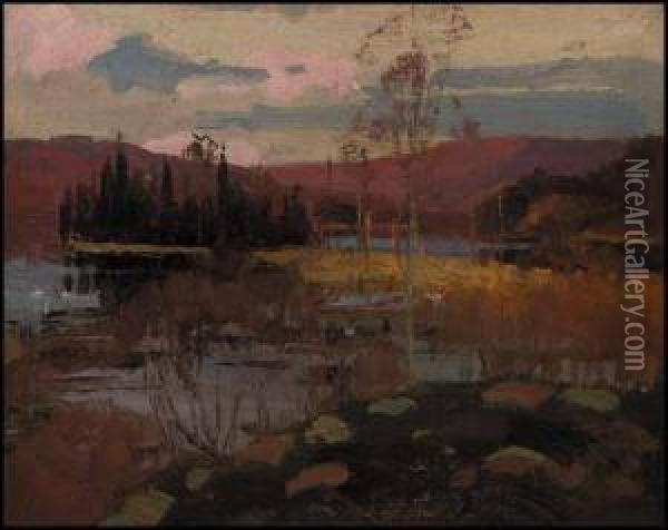 Spring, Algonquin Park Oil Painting - Tom Thomson