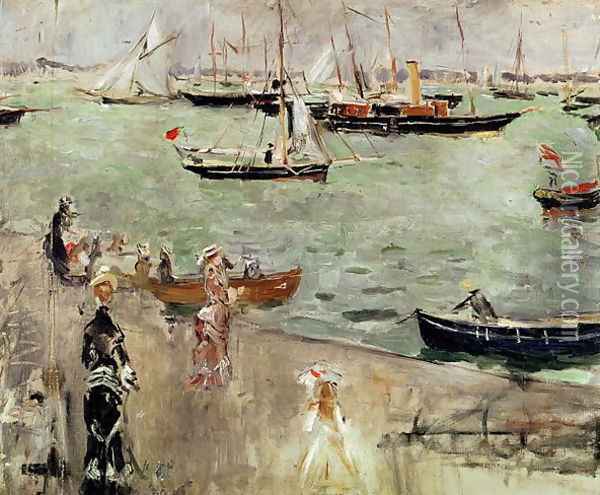 The Isle of Wight, 1875 Oil Painting - Berthe Morisot
