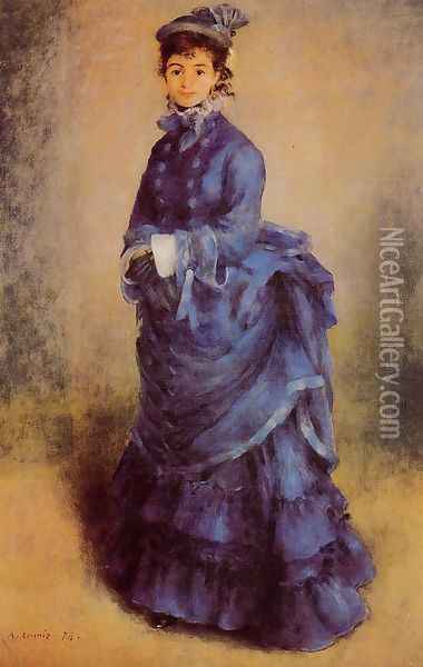 The Parisian Oil Painting - Pierre Auguste Renoir