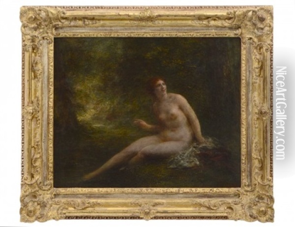 Nude Oil Painting - Henri Fantin-Latour