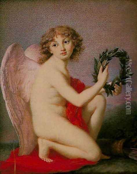 Prince Henryk Lubomirski as Cupid Oil Painting - Wincenty de Lesseur