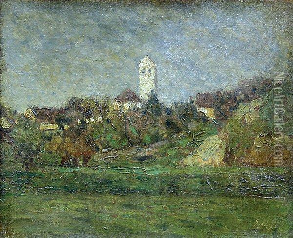 Landscape Oil Painting - Alfred Sisley