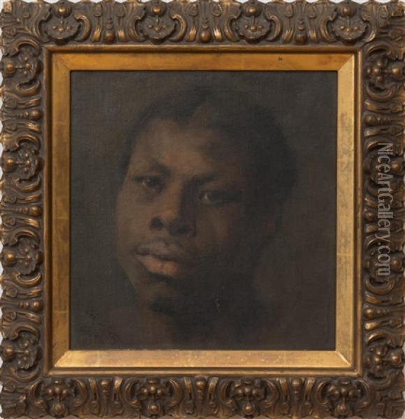Portrait Of A Man Oil Painting - De Cost Smith
