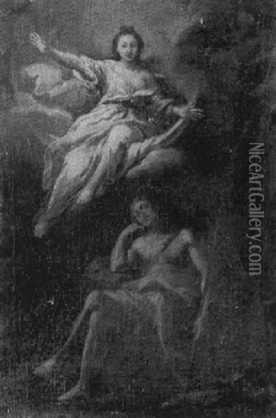 Diane Et Endymion Oil Painting -  Parmigianino (Michele da Parma)