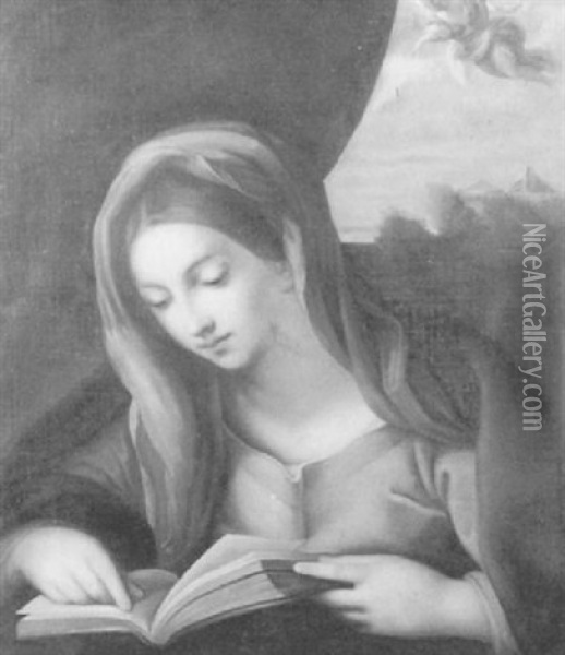 The Virgin Annunciate Oil Painting - Carlo Maratta