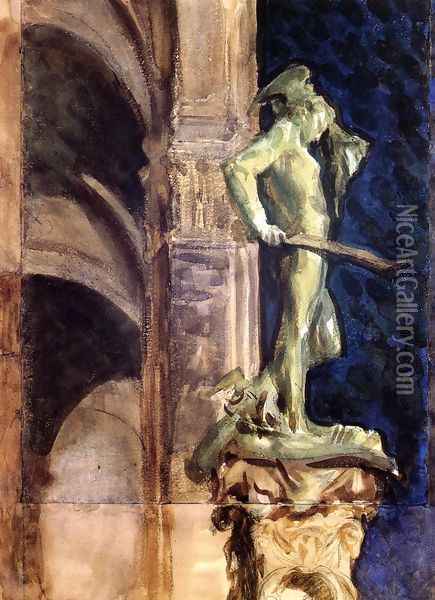 Perseus By Night Oil Painting - John Singer Sargent