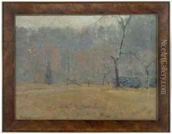 Autumn Landscape Oil Painting - William Hurd Lawrence