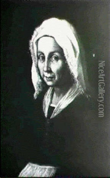 Portrait De Femme Oil Painting - Carlo Ceresa