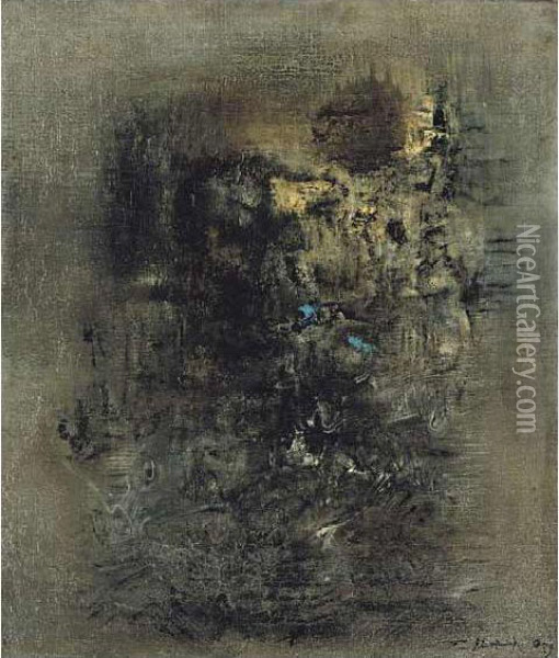 Untitled Oil Painting - Zhao Hao
