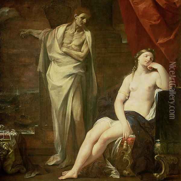 Didos Dream, 1697 Oil Painting - Giovanni Gioseffo da Sole