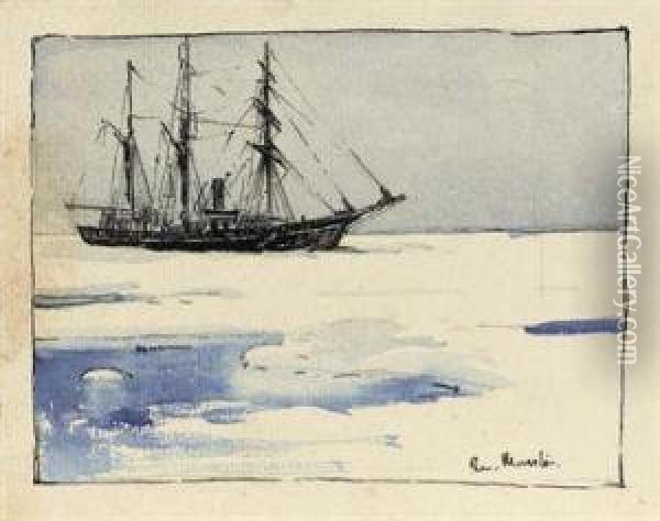 Emily Shackleton's Scrapbook Oil Painting - Emily M. 'Lady' Shackleton