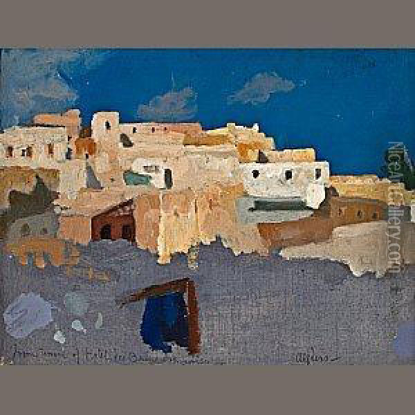 Algiers Oil Painting - Marcus Waterman