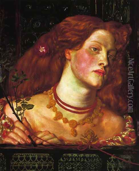 Fair Rosamund Oil Painting - Dante Gabriel Rossetti
