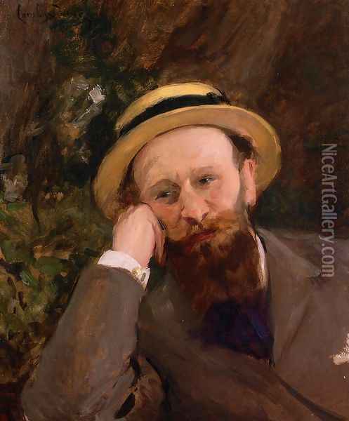 Portrait of Manet Oil Painting - Carolus (Charles Auguste Emile) Duran