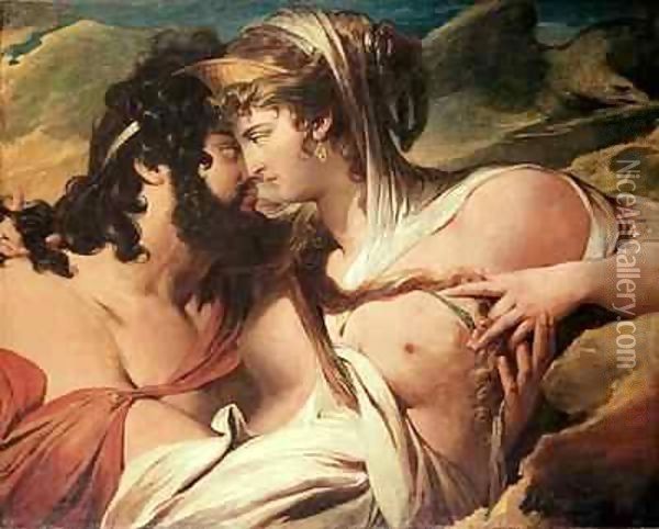 Jupiter and Juno on Mount Ida Oil Painting - James Barry