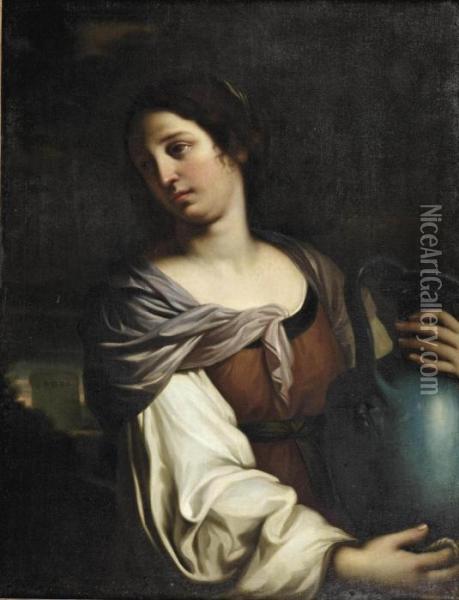 Follower Of Giovanni Francesco Barbieri Oil Painting - Guercino