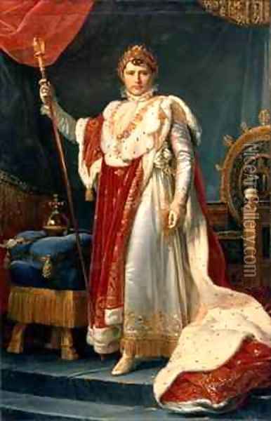 Napoleon Bonaparte 1769-1821 Oil Painting - Baron Francois Gerard