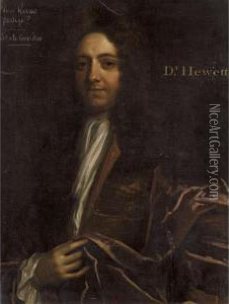 Portrait Of Dr Thomas Hewett Oil Painting - Thomas Murray