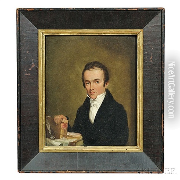 Portrait Of A Minister Oil Painting - Samuel F.B. Morse