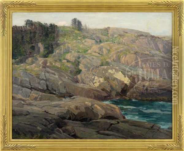 Monhegan Oil Painting - William S. Robinson