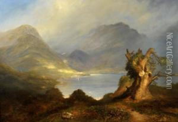 Wastwater Oil Painting - Edward Price
