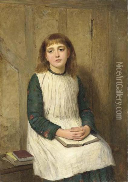Contemplation Oil Painting - Charles Sillem Lidderdale
