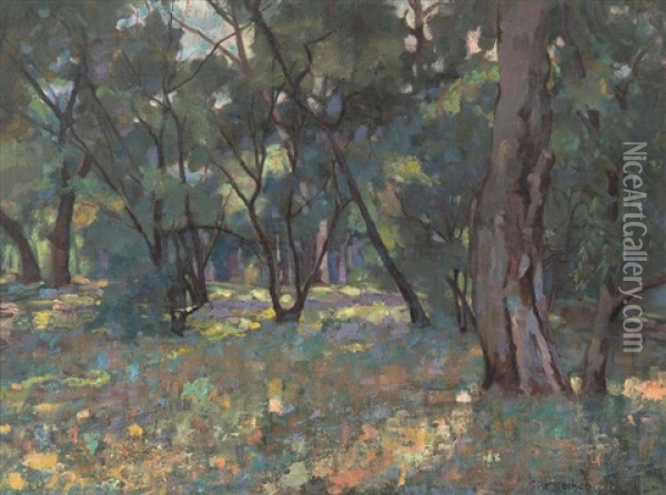 Dappled Sunlight Oil Painting - George Pitt Morison