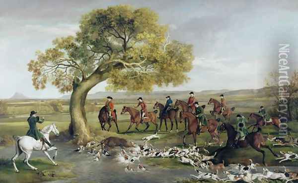 The Grosvenor Hunt, 1762 Oil Painting - George Stubbs