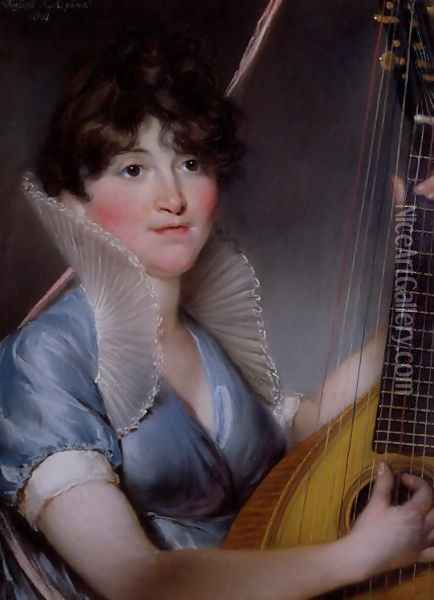 Dorothy Jordan 1762-1816, 1801 Oil Painting - John Russell