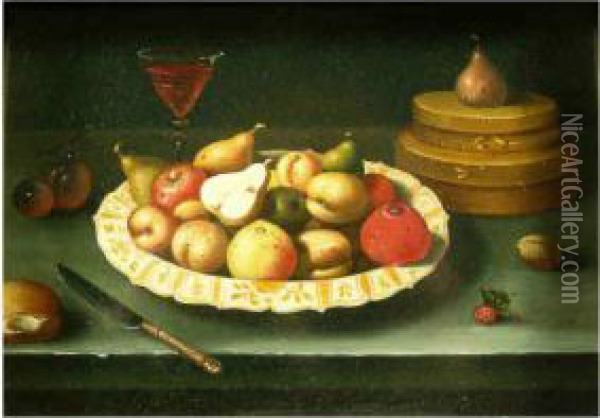 In The Manner Of Floris Van Schooten Oil Painting - Floris Gerritsz. van Schooten