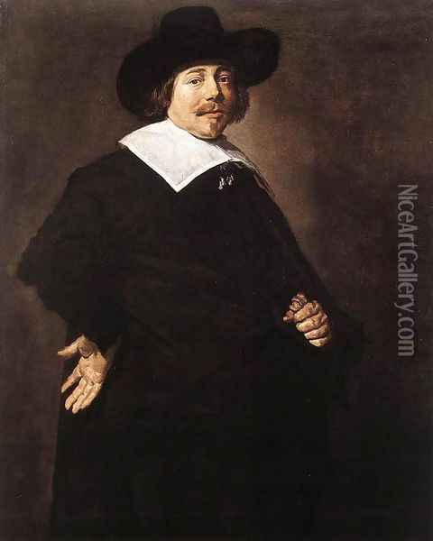Portrait of a Man V Oil Painting - Frans Hals