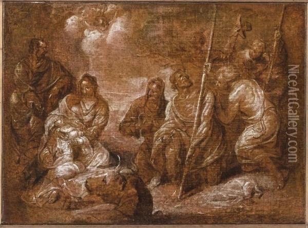 Adorazione Dei Pastori Oil Painting - Sir Anthony Van Dyck