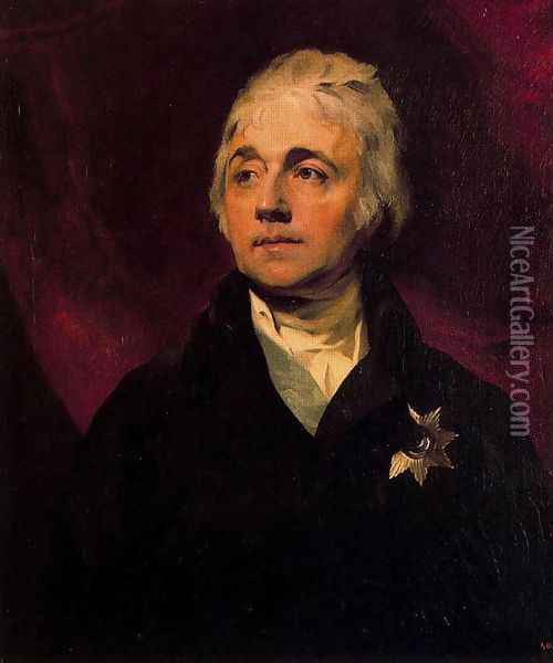 Count S. R. Vorontsov Oil Painting - Sir Thomas Lawrence