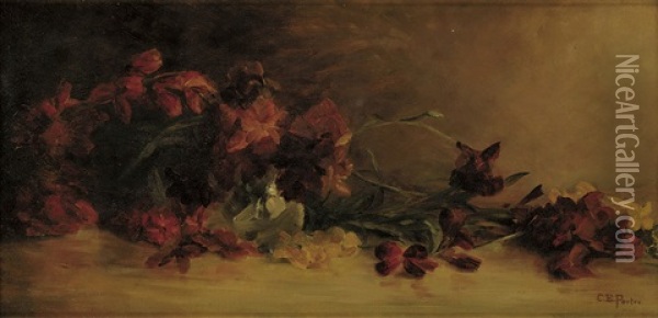 Floral Composition Oil Painting - Charles Porter