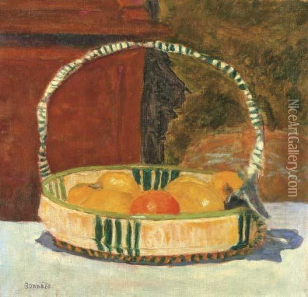 Corbeille De Fruits Oil Painting - Pierre Bonnard