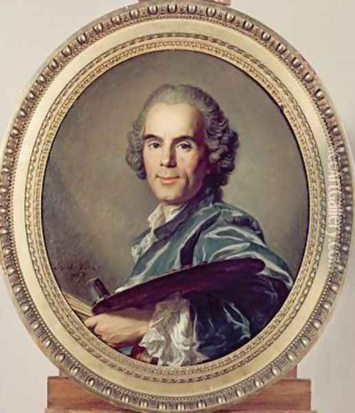 Joseph Vernet 1714-89 Oil Painting - Louis Michel van Loo