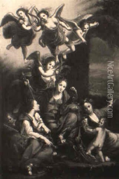 An Allegory Of Virtue Oil Painting -  Correggio