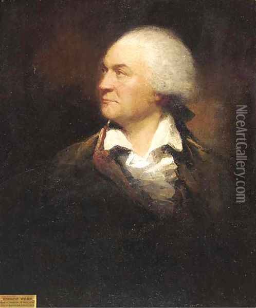 Portrait of Francis Webb (1735-1815) Oil Painting - Benjamin West