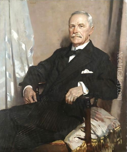 Lord Lawrence Of Kingsgate Oil Painting - Sir William Newenham Montague Orpen