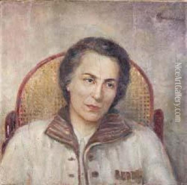 Portrait Einer Alten Frau Oil Painting - Ivan Nikolaevich Kramskoi