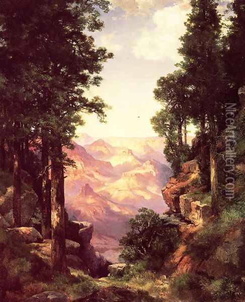 Grand Canyon I Oil Painting - Thomas Moran