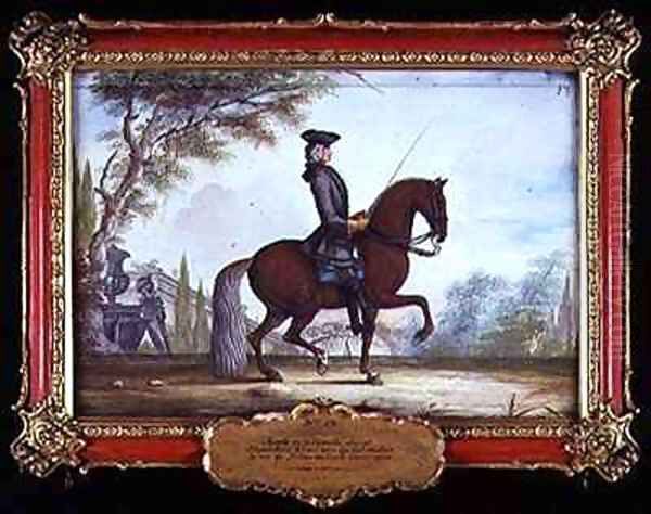 No 13 Dressage steps performed by a neapolitan horse of the Spanish ...