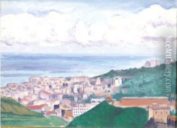 Bab-el-oued, Alger Oil Painting - Albert Marquet