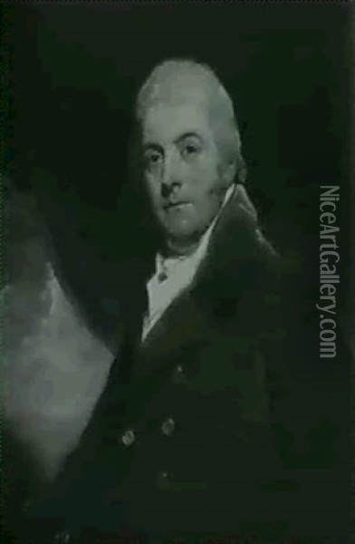 Portrait Of Mr. Courtenay Oil Painting - William Owen