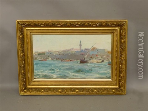 Tripoli De Barbarie Oil Painting - Georges Gaste