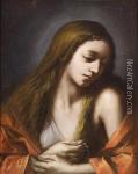 Maria Maddalena Oil Painting - Gaspare Diziani