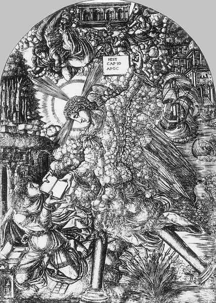 Illustration to the Apocalypse 1550s Oil Painting - Jean Duvet