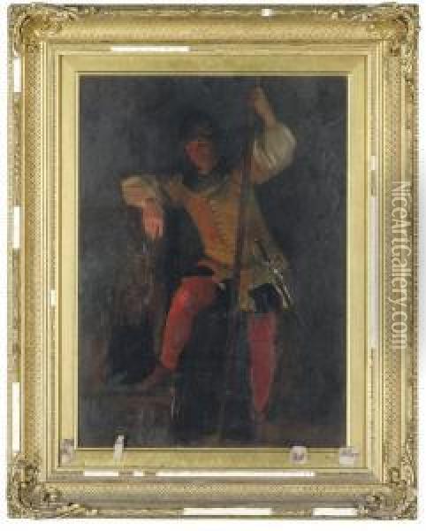 The Night Watch Oil Painting - Henry, Weigall Jnr.